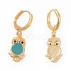 (Jewelry Parties Factory Sale)Brass Hoop Earrings EJEW-I230-02G-3