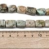 Natural Chrysocolla and Lapis Lazuli Beads Strands G-D098-D12-5