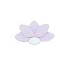 Lotus Food Grade Eco-Friendly Silicone Beads SIL-WH0013-50I-1