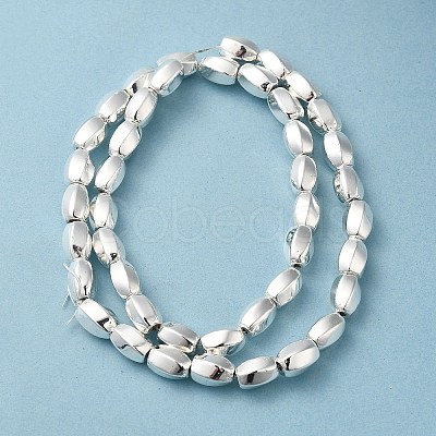 Electroplated Synthetic Magnetic Hematite Beads Strands G-Q1009-G02-01S-1
