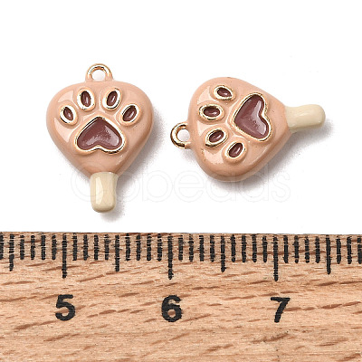 Alloy Enamel Pendants PALLOY-T094-05C-1