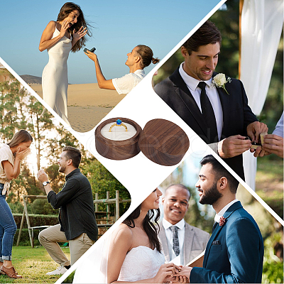 Round Wood Ring Storage Boxes AJEW-CL0005-46A-1