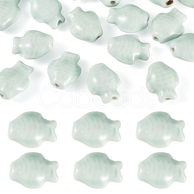Handmade Porcelain Beads PORC-TADJ0002-01-1