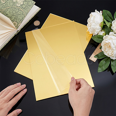 2 Sheets Rectangle Acrylic Sheet AJEW-BC0011-38B-1