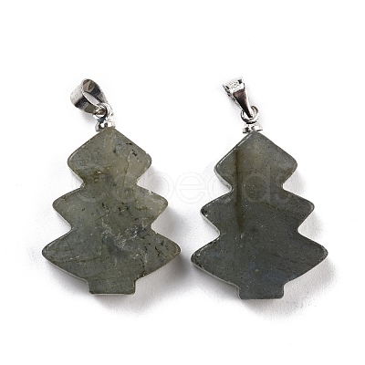 Natural Labradorite Pendants G-A203-01F-P-1