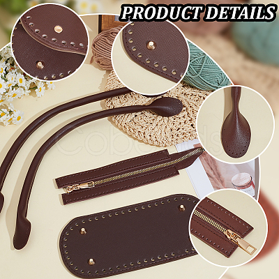 PU Leather Handbag Kits DIY-WH20076-15D-1