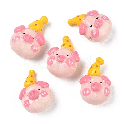 Handmade Polymer Clay Beads PY-CBABDB7-03B-1