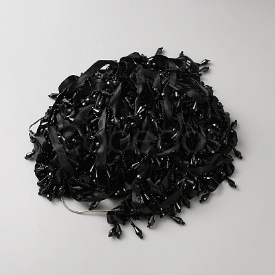 Polyester Lace Trim OCOR-WH0070-236B-1