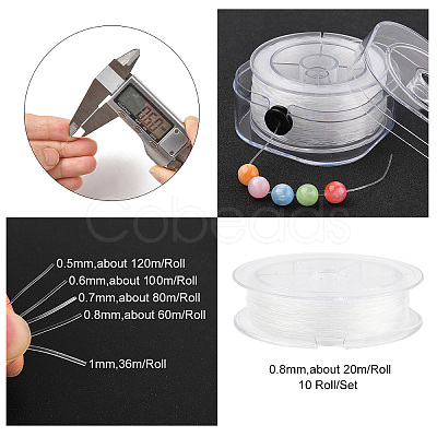 Round Elastic Crystal Thread EW-YW0002-A02-01-1