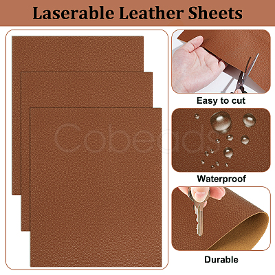 Rectangle PU Leather Fabric DIY-WH0349-324A-1