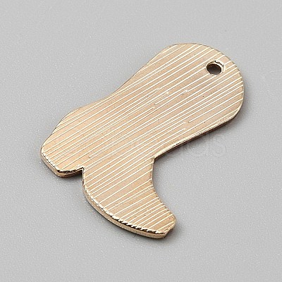 Printed Alloy Pendants PALLOY-CJC0021-001G-05-1