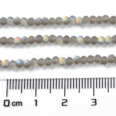Imitation Jade Glass Beads Strands EGLA-YW0003-19A-13-1