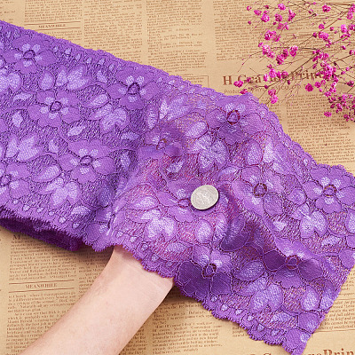 Stretch Elastic Lace Trim OCOR-TAC0006-02B-1