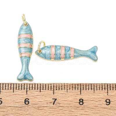 Brass Pendants X-KK-D019-29B-01G-1