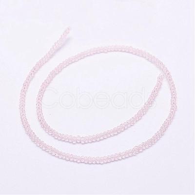 Transparent Glass Beads Strands EGLA-K010-A03-1