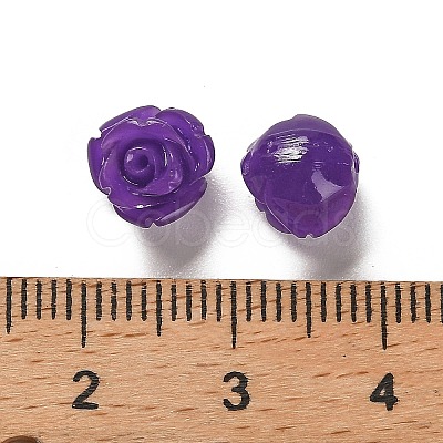 Synthetic Coral Carved Beads CORA-H003-01B-13-1
