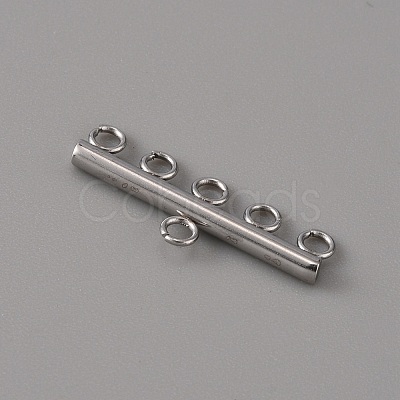 201 Stainless Steel Chandelier Component Links STAS-WH0043-06D-P-1-1