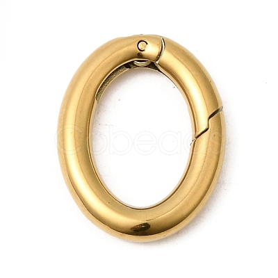 304 Stainless Steel Spring Gate Rings STAS-B128-04G-01-1