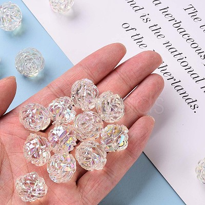 Transparent Acrylic Beads X-TACR-S154-31C-205-1