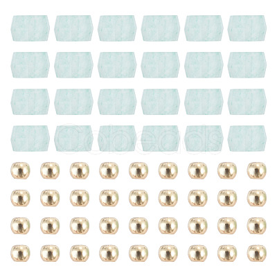 50Pcs Natural Green Aventurine Beads G-TAD0001-15B-1