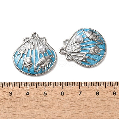 304 Stainless Steel Charms STAS-A124-01B-P-1