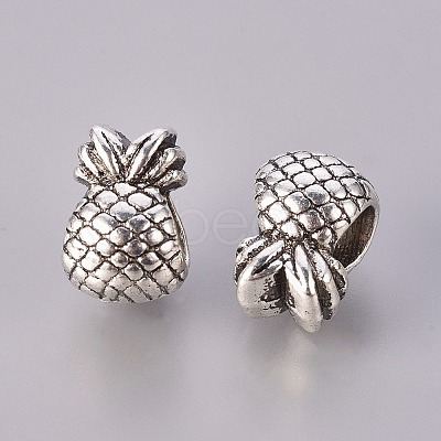 Tibetan Style Alloy European Beads LF8249Y-NF-1