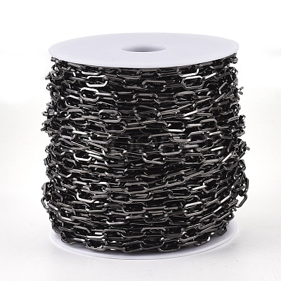 Unwelded Iron Paperclip Chains CH-S125-02E-B-1