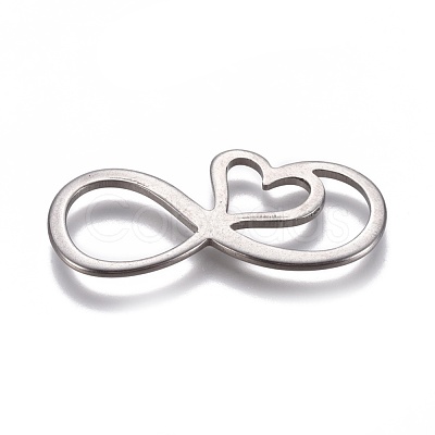 Non-Tarnish 304 Stainless Steel Pendants/Links X-STAS-E474-22-1