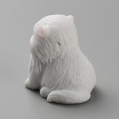 Resin Dog Figurines Ornament DJEW-TAC0007-01J-1