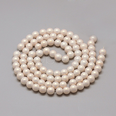 Glass Pearl Beads Strands DGLA-S115-8mm-K42-1