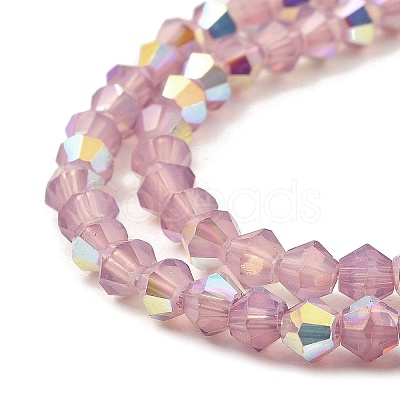 Baking Paint Glass Beads Strands DGLA-F029-J2mm-A02-1
