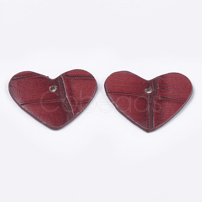 PU Leather Pendants FIND-S299-01B-1