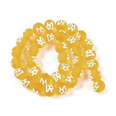 Handmade Lampwork Beads GLAA-B021-07A-1