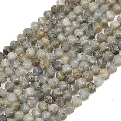 Natural Labradorite Beads Strands G-P611-C26-01-1