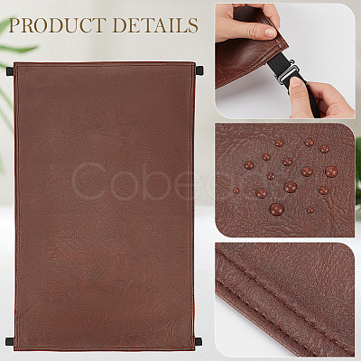 PU Leather Lounge Chair Headrest Cover AJEW-CL0003-56B-1