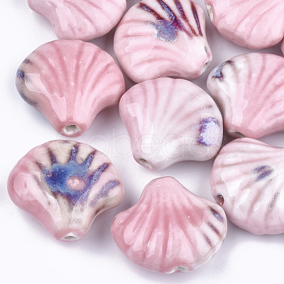 Handmade Porcelain Beads PORC-S498-36G-1