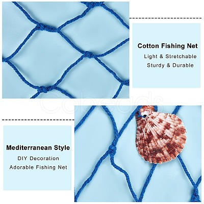 Fish Net Wall Decoration DIY-WH0168-84B-1