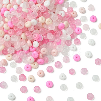 100G Imitation Jade Glass Beads DGLA-YW0001-53F-1