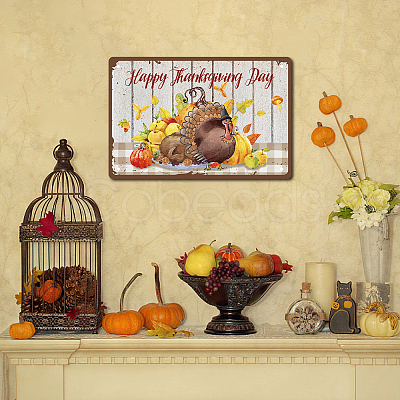 Metal Iron Sign Poster AJEW-WH0157-601-1