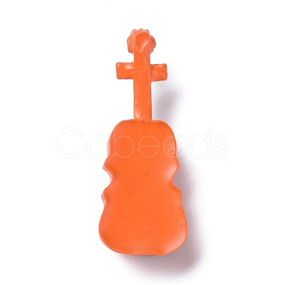 Creative Mini Resin Violin DJEW-C001-03-1