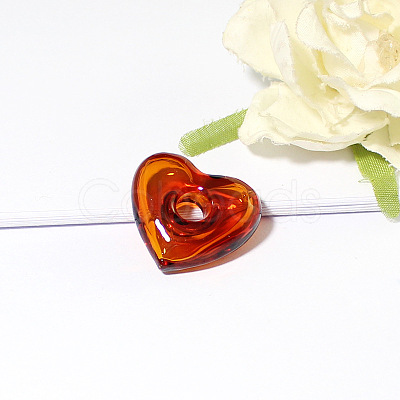 Handmade Lampwork Perfume Bottle Pendant LS-BOTT-PW0005-13A-09-1