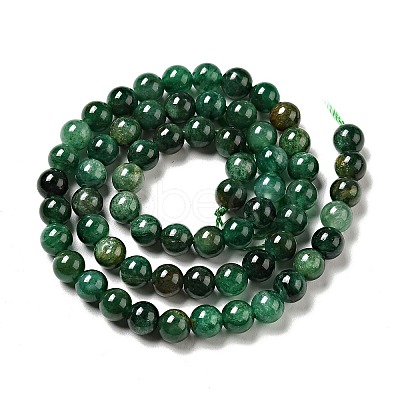 Natural Fuchsite Beads Strands G-SZ0001-29A-1