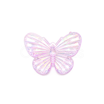 AB Color Transparent Resin Pendant RESI-CJC0014-03A-1