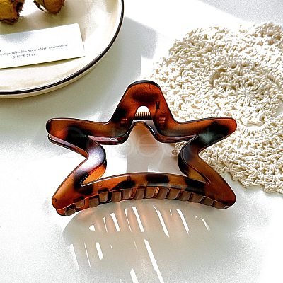 Cellulose Acetate Claw Hair Clips LS-PW-WGD215B-01-1