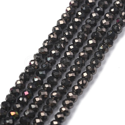 Electroplate Glass Beads Strands X-GLAA-F079-A-FP10-1
