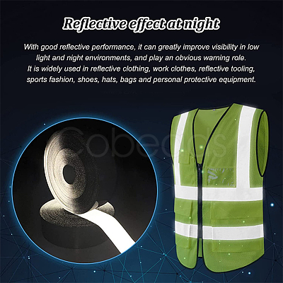 25M Polyester Reflective Ribbon OCOR-BC0005-13B-1