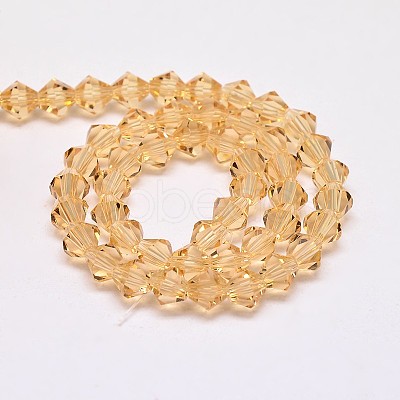 Transparent Glass Beads Strands EGLA-A039-T6mm-D18-1