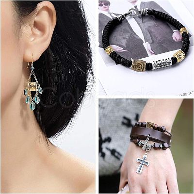 Tibetan Style Alloy Beads PALLOY-FH0001-09-NR-1