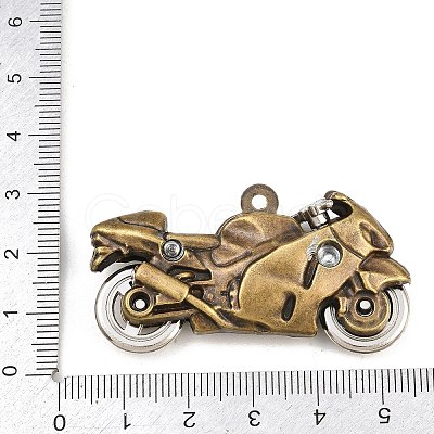 Tibetan Style Alloy Big Pendants AL-CBA2376-23AB-1