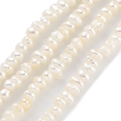 Natural Cultured Freshwater Pearl Beads Strands PEAR-C003-06A-1